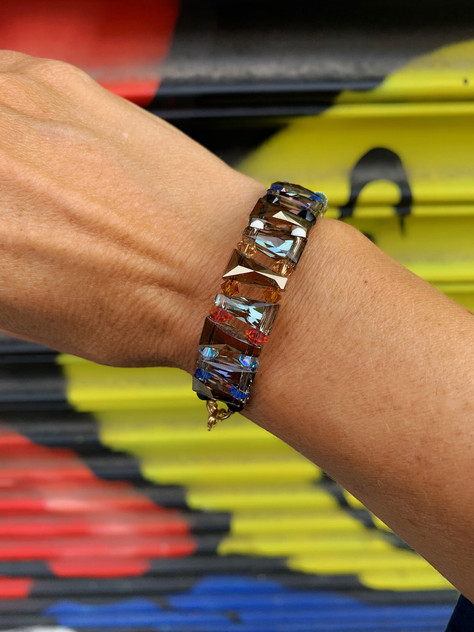 Limited Edition Swarovski Crystal Elegant Western Cuff Bracelet - Urban Cowgirl 