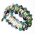 Swarovski crystal designer cuff bracelet from mystical jewelry collection by Karen Curtis NYC