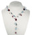 3 in 1 Purple and Blue Crystal Necklace by Karen Curtis NYC.