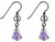 Bridal single drop earrings made with SWAROVSKI ELEMENTS and sterling silver