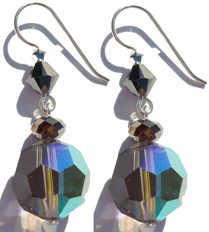 Limited edition designer earrings on french wire
Exclusively Made with Swarovski crystal