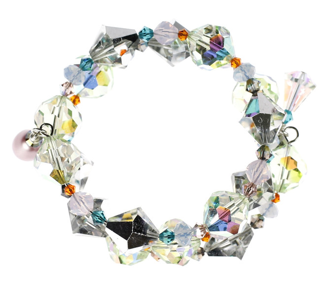 Nothing creates a fire on your wrist like the brilliancy of Swarovski Crystal from the Karen Curtis Company in NYC