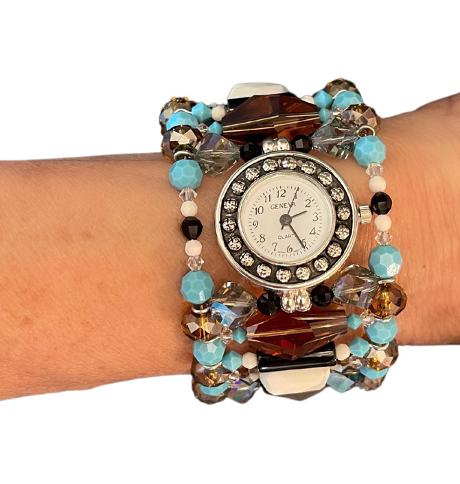 Bracelet watch by designer karen curtis