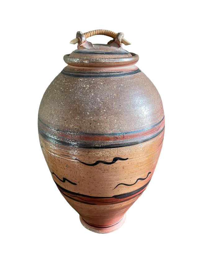 Ceramic handmade vase by Ken Jensen