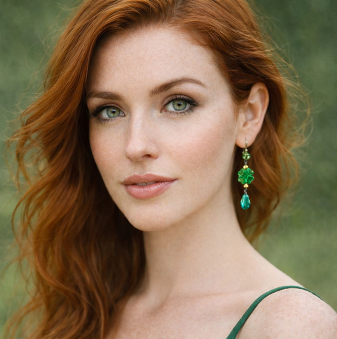 Limited Edition Sterling Silver Swarovski Crystal Shamrock Dangle Earrings