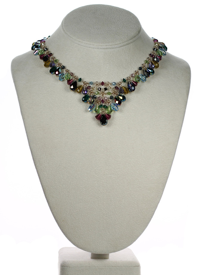 Elegant evening necklace by Karen Curtis NYC