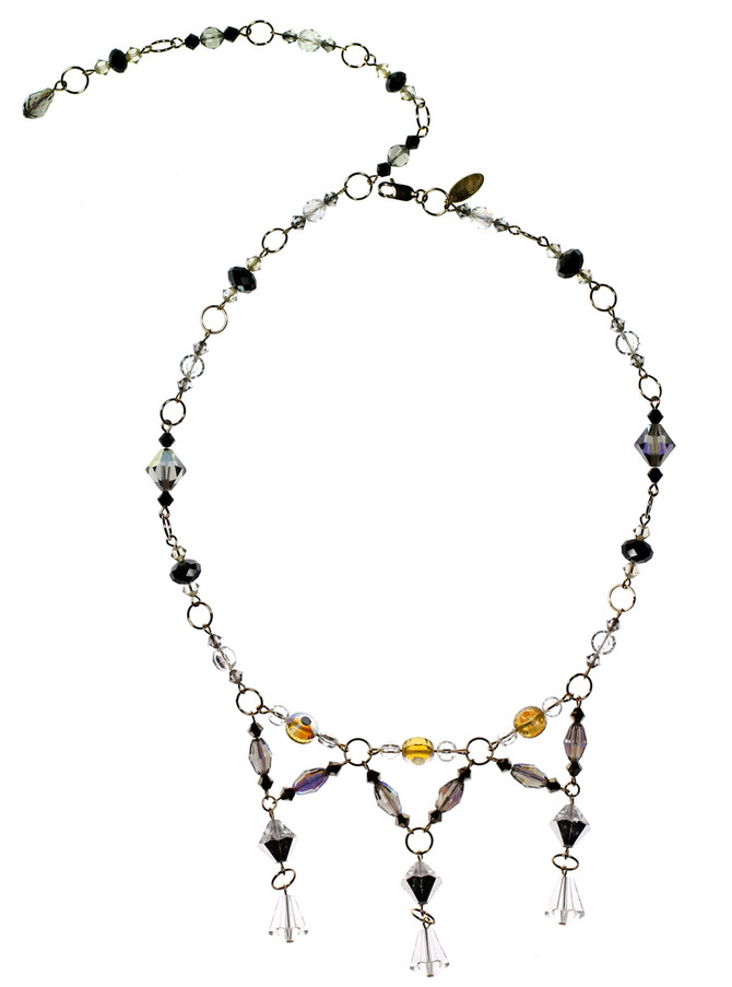 The best designer crystal jewelry in the business. Devine necklace from Karen Curtis' Gatsby Jewelry Collection. The best designer crystal jewelry in the business. Devine necklace from Karen Curtis' Gatsby Jewelry Collection.
