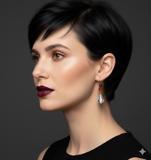 Spooky Season Style: 14K Gold Filled Swarovski Crystal Drop Earrings