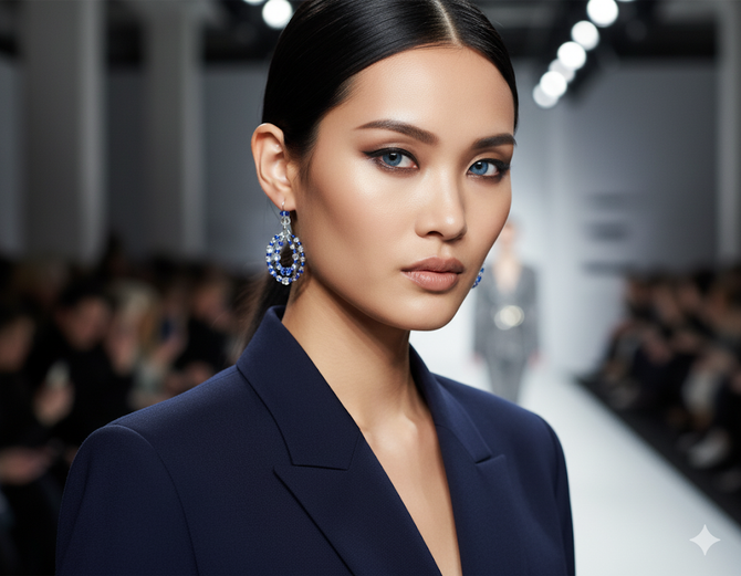 Sterling Silver Swarovski Crystal Sapphire Blue Hoop Wire Wrapped Earrings Sterling Silver Swarovski Crystal Sapphire Blue Hoop Wire Wrapped Earrings