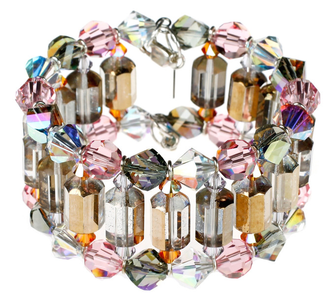 designer crystal cuff bracelet