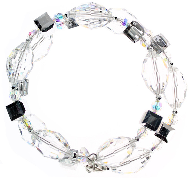 Powder Quartz Powder Mica White Crystal Bracelet Natural Ore Crystal  Limited Edition - Shop Hanhan Jewelry Bracelets - Pinkoi