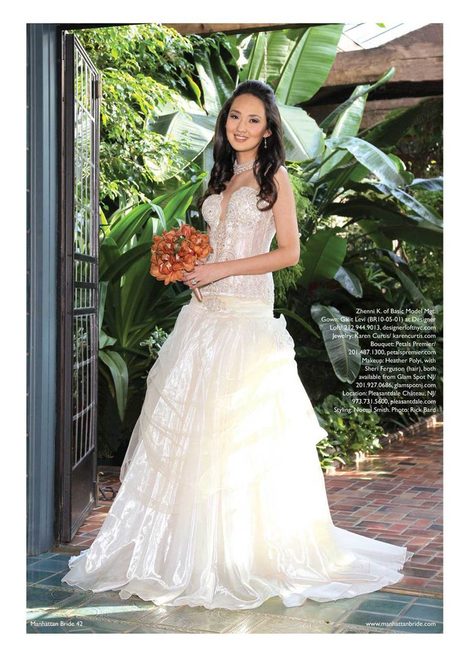  * As Seen in Manhattan Bride - Photography by Rick Bard at www.manhattanbride.com