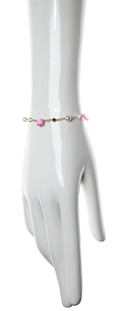 soft pink bracelet