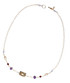 14K Gold Filled Swarovski Crystal and Smokey Quartz Simple Necklace • Bohemian Chic