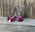 Pink Stackable Earrings by Karen Curtis NYC
