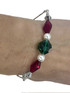 Limited Edition Vintage & Modern Swarovski Crystal Christmas Slider Bracelet