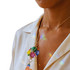 Pendant Swarovski Crystal Necklace -Handcrafted by Karen Curtis in NYC