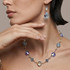 Limited Edition 14K Gold Filled Aquamarine Necklace featuring rare Swarovski Crystals