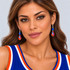 Courtside Statement Earrings - Limited Edition Sterling Silver with Crystals by Swarovski