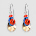 Metallic Sparkle Gameday Hoop Earrings – .925 Sterling Silver | Rare Discontinued Crystals by Swarovski®
