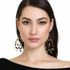 One of a Kind Swarovski Crystal Chandelier Earrings. One of our largest earrings designs. These beautiful earrings from karen’s citrus and smoke collection are an easy stand alone accessory for a night out on the town!