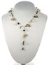 Swarovski crystal Y necklace from the Citroen and smoke Jewelry Collection by Karen Curtis NYC