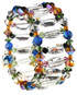 Designer Crystal Bracelet from Karen Curtis' Gypsy Collection. Made in USA