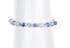 Bracelet with Sapphire Blue Crystal by The Karen Curtis Jewelry Company in NYC