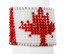 Beautiful crystal bracelet with canadian flag theme