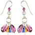 Triple Drop Earrings - February Birthstone