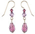 Purple Amethyst Dangle Earrings