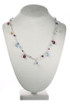 Karen Curtis Original Necklace made with Swarovski Crystal and Wire Wrapped Sterling Wire