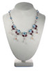 Hand made Designer Crystal Necklace made with Swarovski Crystal and Sterling Silver