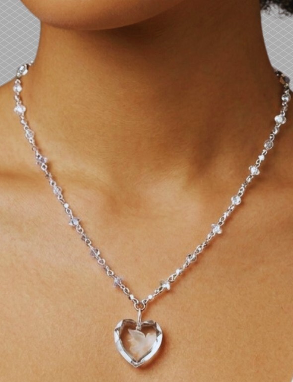 Luxury Swarovski crystal necklaces handcrafted in New York City by jewelry designer Karen Curtis using fine metals and brilliant limited edition crystal designs.
