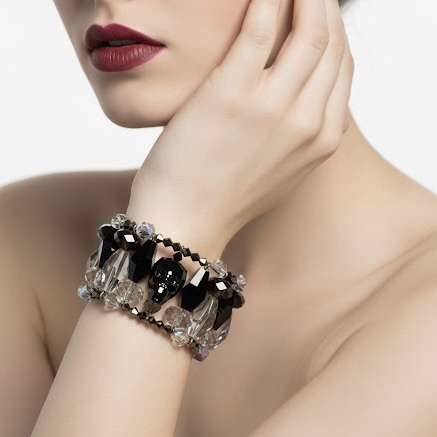 Affordable luxury designer bracelets designed and crafted by Karen Curtis using Swarovski crystals -Handcrafted in NYC, heirloom quality, fine metals