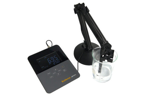 pH1000A pH/mv/Temperature Benchtop Laboratory Instrument with 1102 pH/Temp Lab Electrode and Electrode Stand