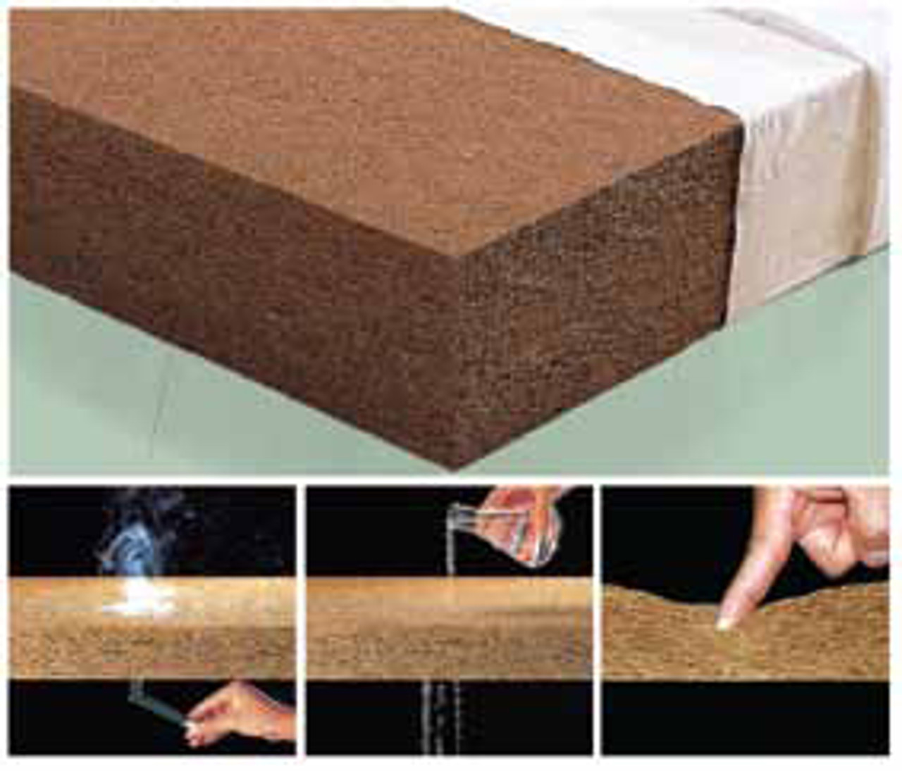 All Coconut Coir Mattress Dream Mattress Organics, LLC
