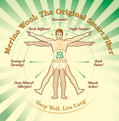 Certified Organic Merino Wool Crib Comforter