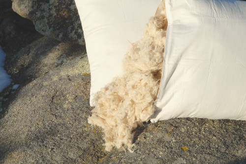 Natural Kapok Silk Pillow-Organic