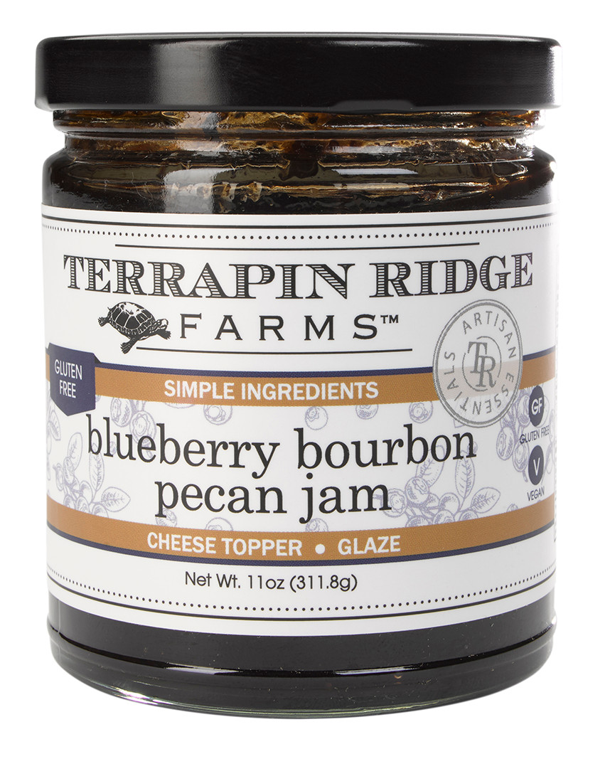 Blueberry Bourbon Pecan Jam