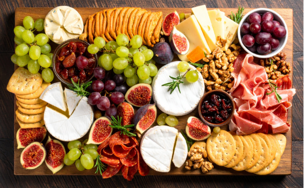 ORDER NOW FOR VALENTINE'S DAY Wooden Charcuterie Board
