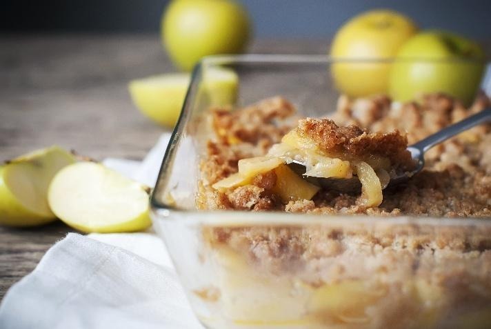 Cara Cara Orange-Vanilla Apple Crisp