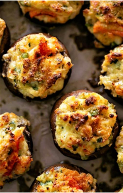Crab Stuffed Mushrooms