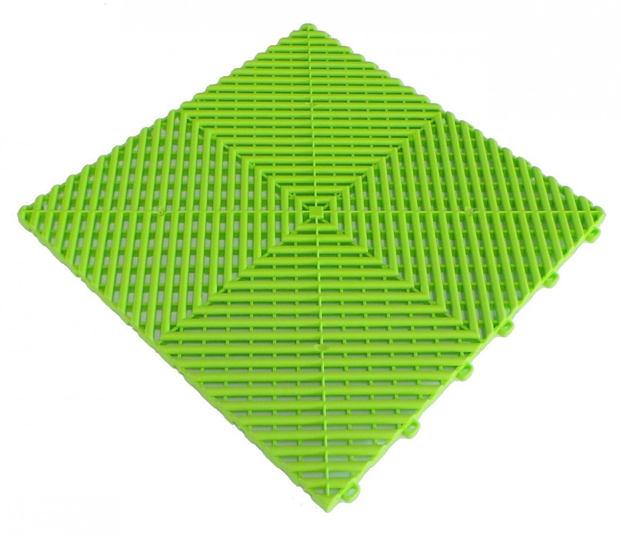 Ribtrax Pro SPECIAL"Techno Green" Tiles (6-Pack) Tile Size: 15 3/4" x 15 3/4" (1 Tile = 1.72 sq ft)