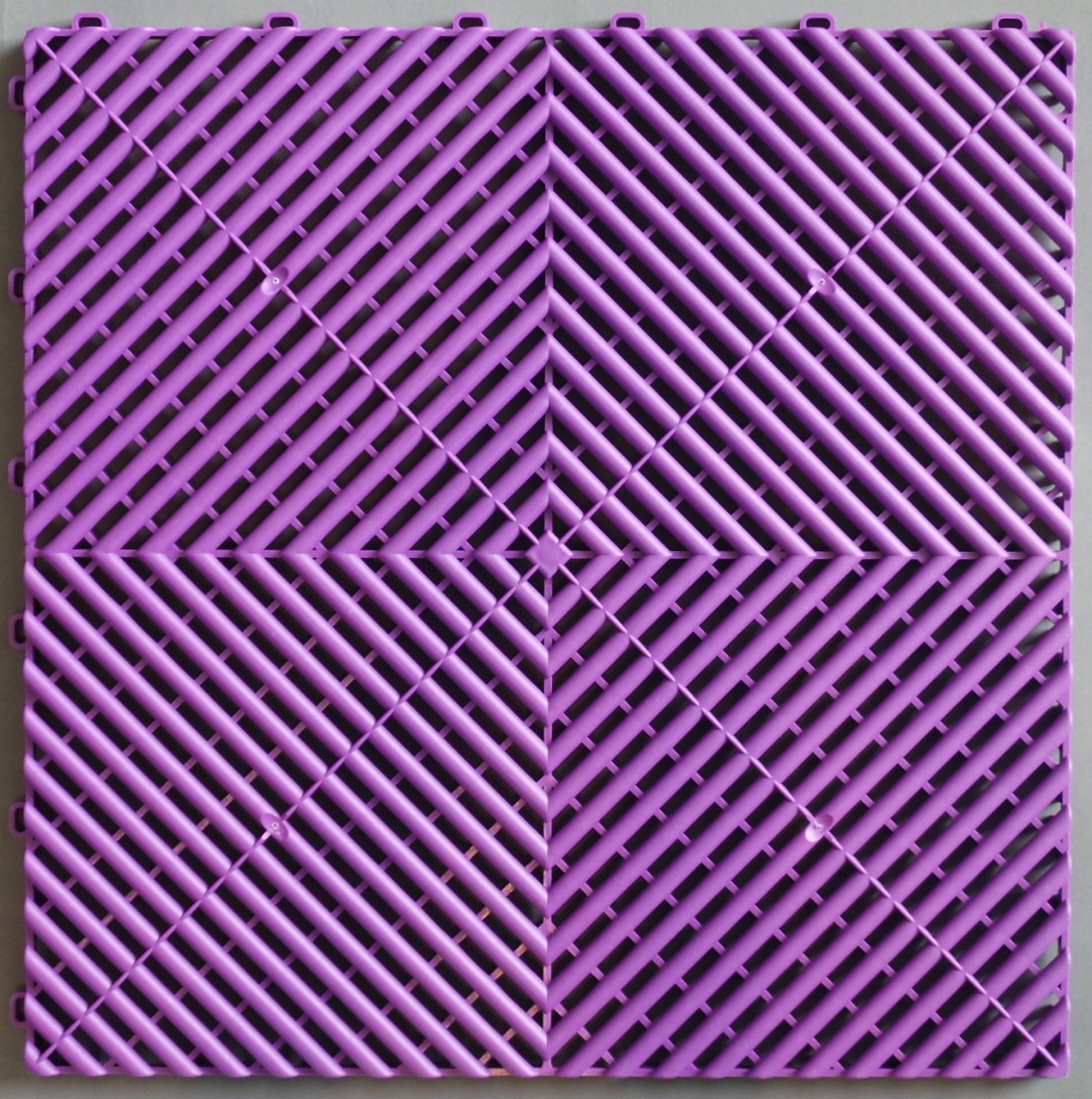 Ribtrax Pro SPECIAL "Cosmic Purple" Tiles (6-Pack) Tile Size: 15 3/4" x 15 3/4" (1 Tile = 1.72 sq ft)