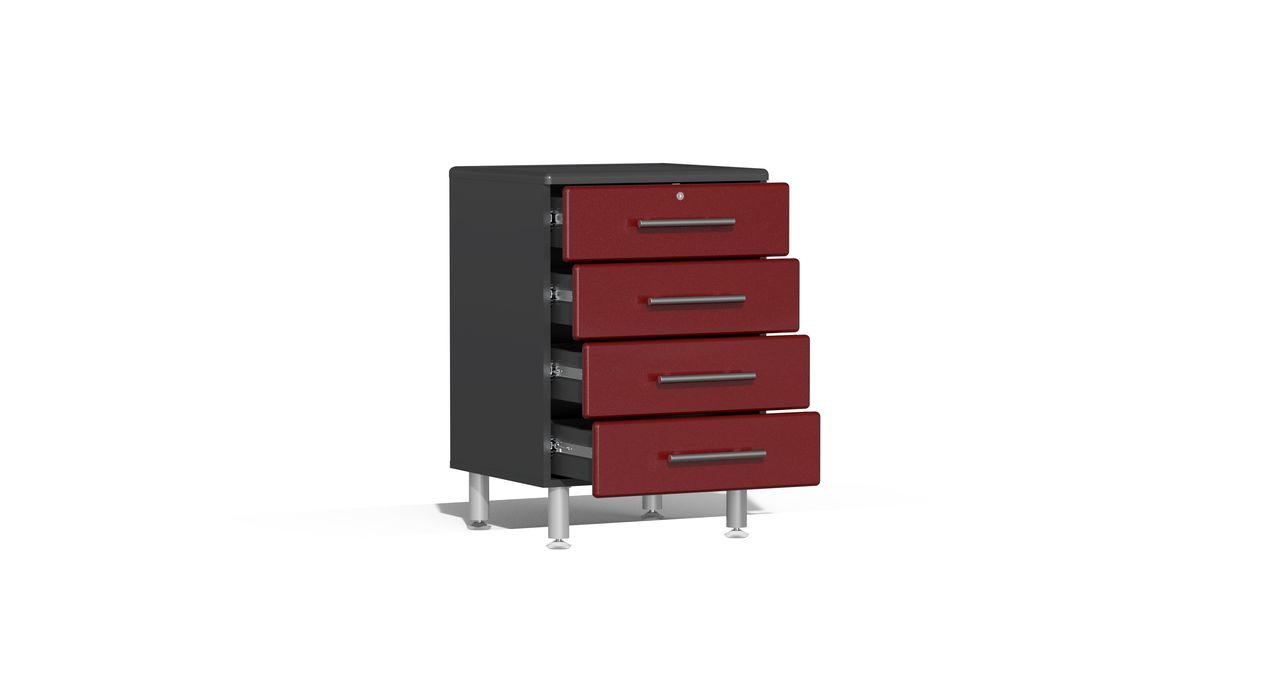 Ulti-MATE Garage 2.0 Series 7-Piece 6' Kit with Bamboo Worktop - Red (UG22072R)