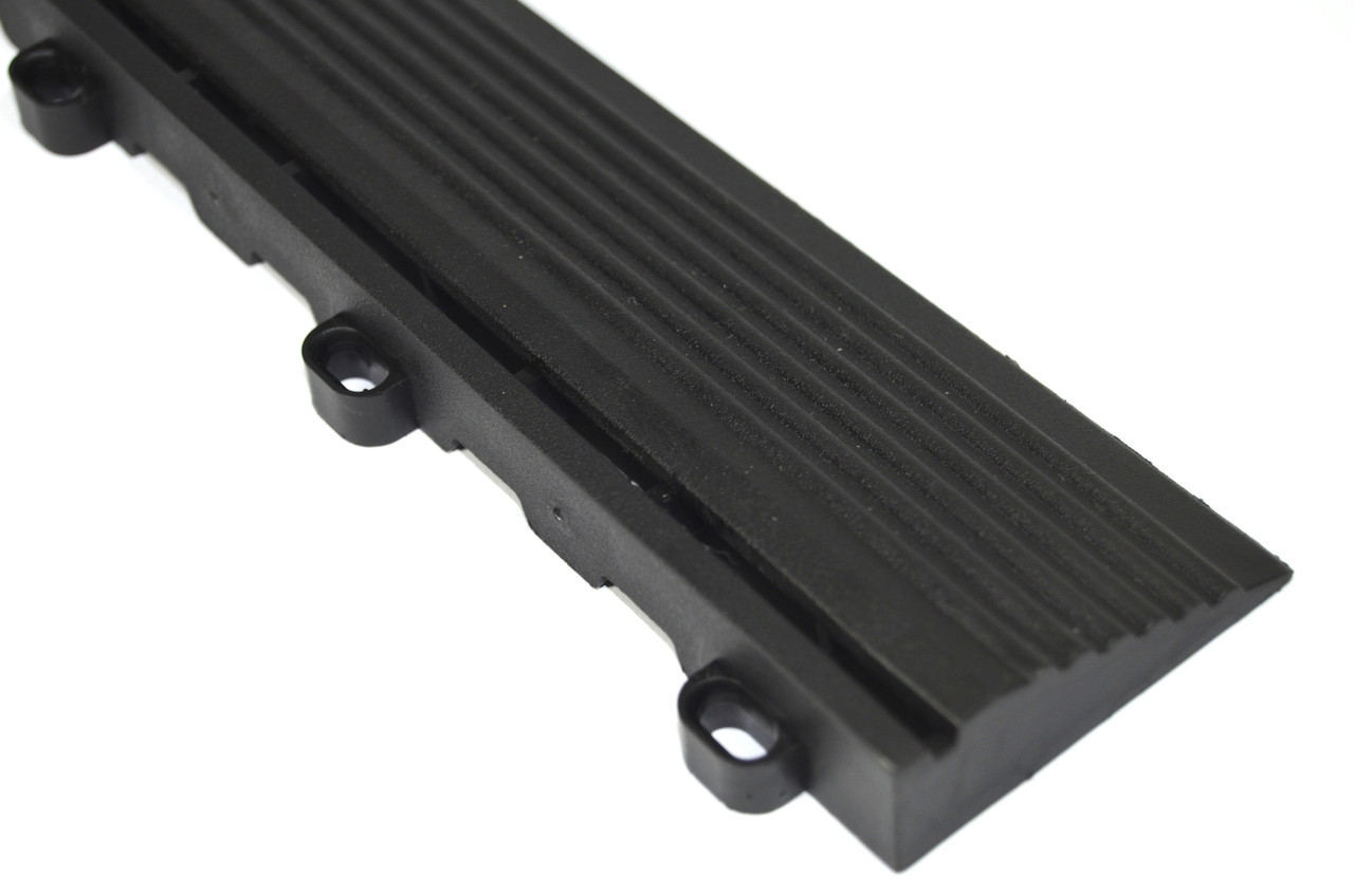 ブラックウレタン15p Jet Black SwissTrax Edges (10-Pack) - Size: 15.75