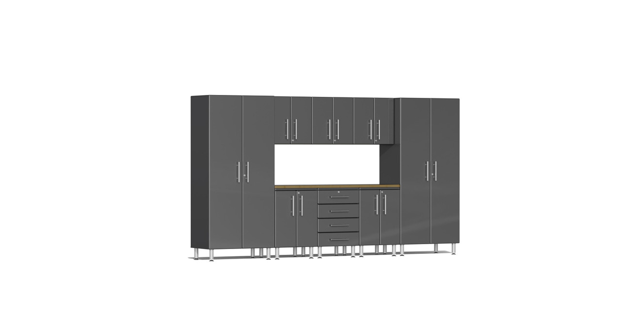 Ulti-MATE Garage 2.0 Series 12' - 9-Piece Kit with Worktop (UG23092G)