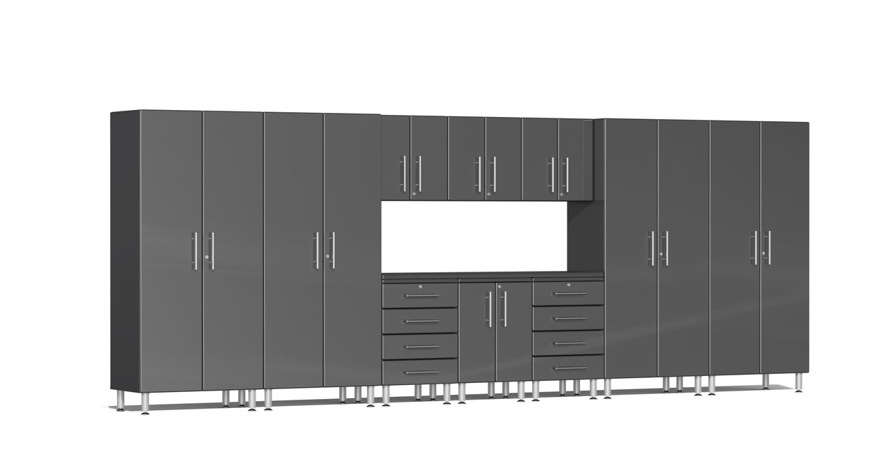 Ulti-MATE Garage 2.0 Series 18' -  11-Piece Kit with Workstation (UG22111G)