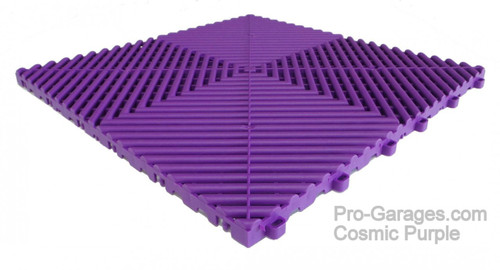 Ribtrax Pro SPECIAL "Cosmic Purple" Tiles (6-Pack) Tile Size: 15 3/4" x 15 3/4" (1 Tile = 1.72 sq ft)